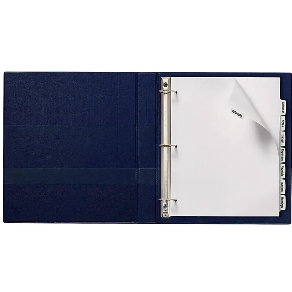 Avery® Big Tab™ Printable Label Dividers, Easy Peel®, 8 Tabs, Pack Of 20 Sets