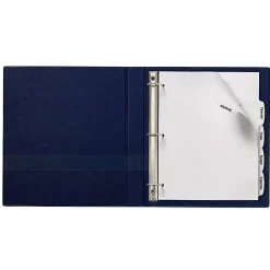 Avery® Big Tab™ Printable Large Label Dividers, Easy Peel®, White, 5 Tabs, Pack Of 20 Sets
