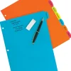 Avery® Big Tab™ Write & Erase Durable Plastic Dividers, 8 1/2" x 11", Multicolor Brights, 8-Tab