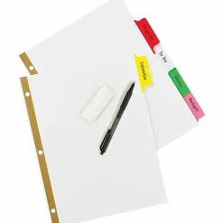 Avery® Big Tab™ Write-On Tab Dividers With Erasable Laminated Tabs, 5-Tab, Multicolor