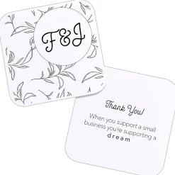 Avery® Clean Edge Laser Printable Multipurpose Card, White, 35703