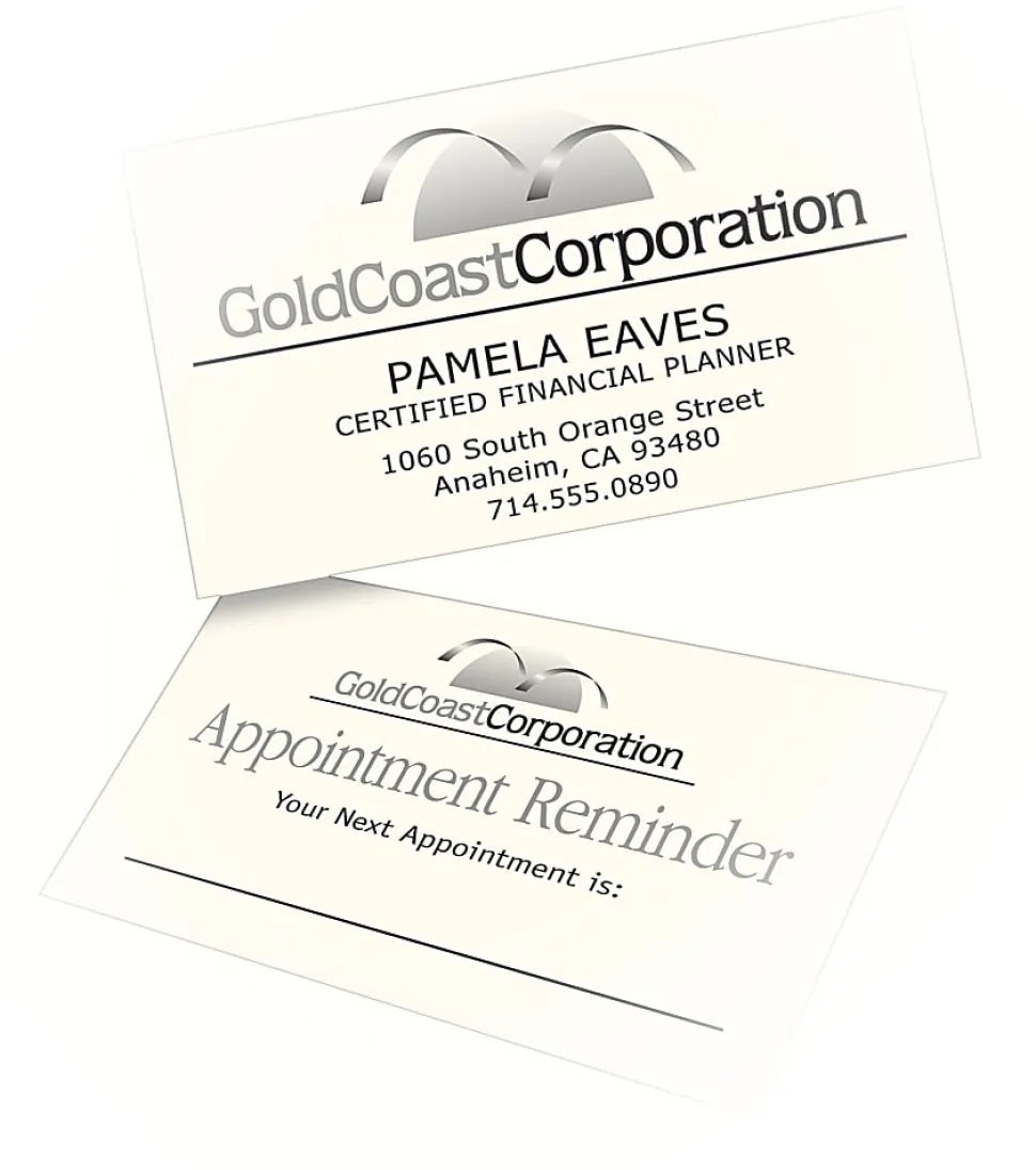 Avery® Clean Edge® Printable Business Cards With Sure Feed® Technology For Laser Printers, 2" x 3.5", Ivory, 200 Blank Cards