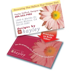 Avery® Clean Edge® Printable Print-To-The_Edge Business Cards With Sure Feed® Technology, 2