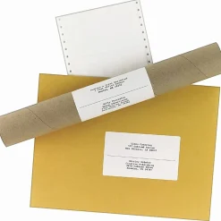 Avery® Continuous Form Permanent Address Labels, 4076, Rectangle, 5