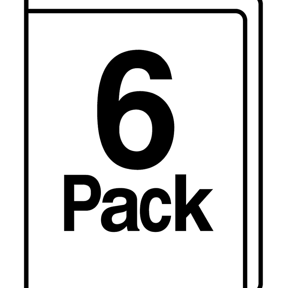 Avery® Corner Lock® Document Sleeves, 8-1/2" x 11", 20 Sheet Capacity, Assorted (Blue, Green, Purple), Pack Of 6