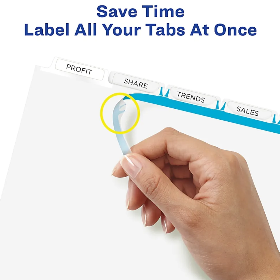 Avery® Customizable Index Maker® Unpunched Dividers - 11431