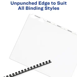 Avery® Customizable Index Maker® Unpunched Dividers - 11431