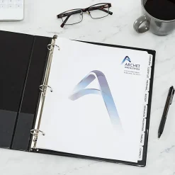 Avery® Customizable Print-On™ Dividers, 8 1/2