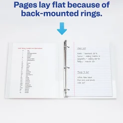 Avery® Durable Slant D-Ring View Binders, 1/2