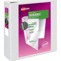Avery® Durable View 3 Ring Binder, 4