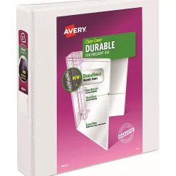 Avery® Durable View 3-Ring Binder, 1 1/2