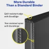 Avery® Durable View 3 Ring Binders, 2 Inch EZD® Rings, White, 1 Binder