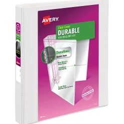 Avery® Durable View 3 Ring Binder, 1
