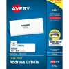 Avery® Easy Peel® Address Labels With Sure Feed® Technology, 8462, Rectangle, 1-1/3" x 4", White, Box Of 1,400