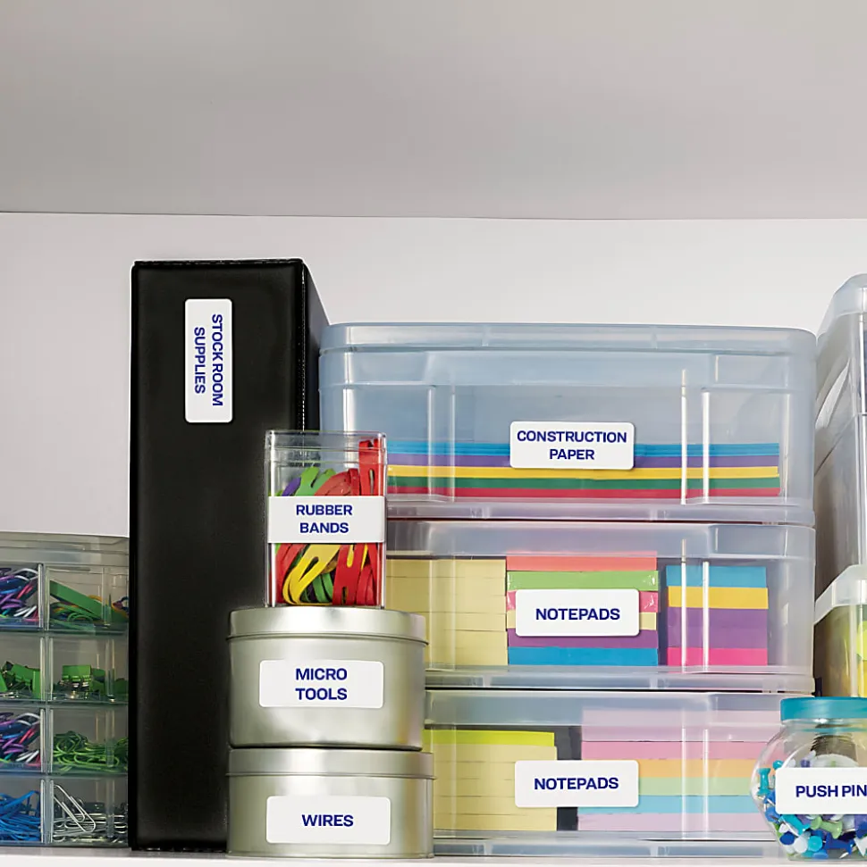 Avery® Easy Peel® Address Labels With Sure Feed® Technology, 8461, Rectangle, 1" x 4", White, Box Of 2,000