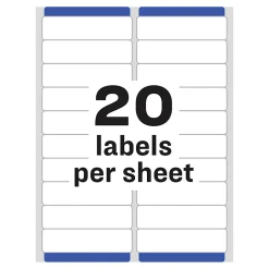 Avery® Easy Peel® Permanent Laser Address Labels, 5661, 1