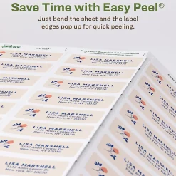 Avery® EcoFriendly Address Labels, 48160, Rectangle, 1
