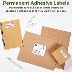Avery® EcoFriendly Recycled Labels, Rectangle, 1