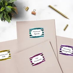 Avery® EcoFriendly 100% Recycled Name Badges, 2 1/3