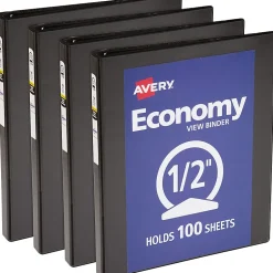Avery® Economy View Binder, 1/2