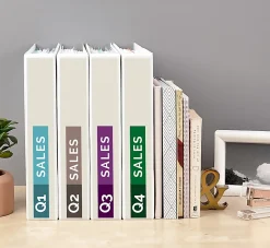Avery® Economy View 3 Ring Binders, 1-1/2