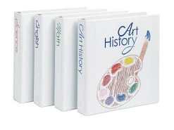 Avery® Economy View 3 Ring Binders, 1-1/2