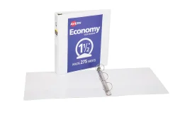 Avery® Economy View 3 Ring Binder, 1.5