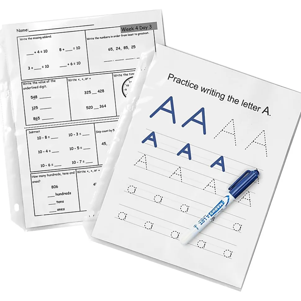 Avery® Economy-Weight Sheet Protectors, Box Of 100