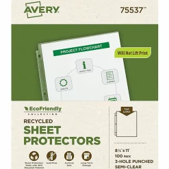 Avery® Economy-Weight Sheet Protectors, Box Of 100