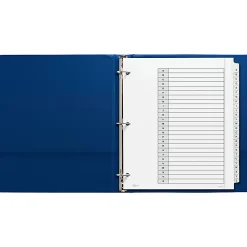 Avery® Extra-Wide A-Z Tab With Customizable Table of Contents Dividers For 3 Ring Binders, 9-1/4