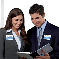 Avery® Flexible Name Badge Labels, 5395, 2 1/3