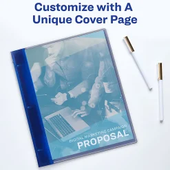 Avery® Flexible View 3 Ring Binder, 1