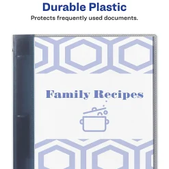 Avery® Flexible View 3 Ring Binder, 1