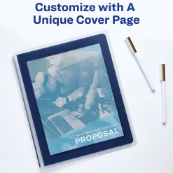 Avery® Flexi-View® 3 Ring Binder, 1