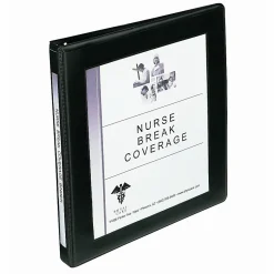 Avery® Frame View 3-Ring Binder With Locking One-Touch EZD™ Rings, 1/2