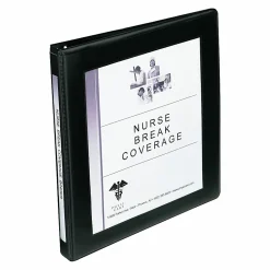 Avery® Frame View 3-Ring Binder With Locking One-Touch EZD™ Rings, 1/2