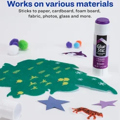 Avery® Glue Stic™ Disappearing Purple Glue Sticks, 1.27 Oz., Pack Of 6