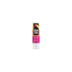 Avery® Glue Stic™ Washable Non-Toxic Permanent Adhesive Glue Sticks, White, 0.26 Oz., Pack Of 18