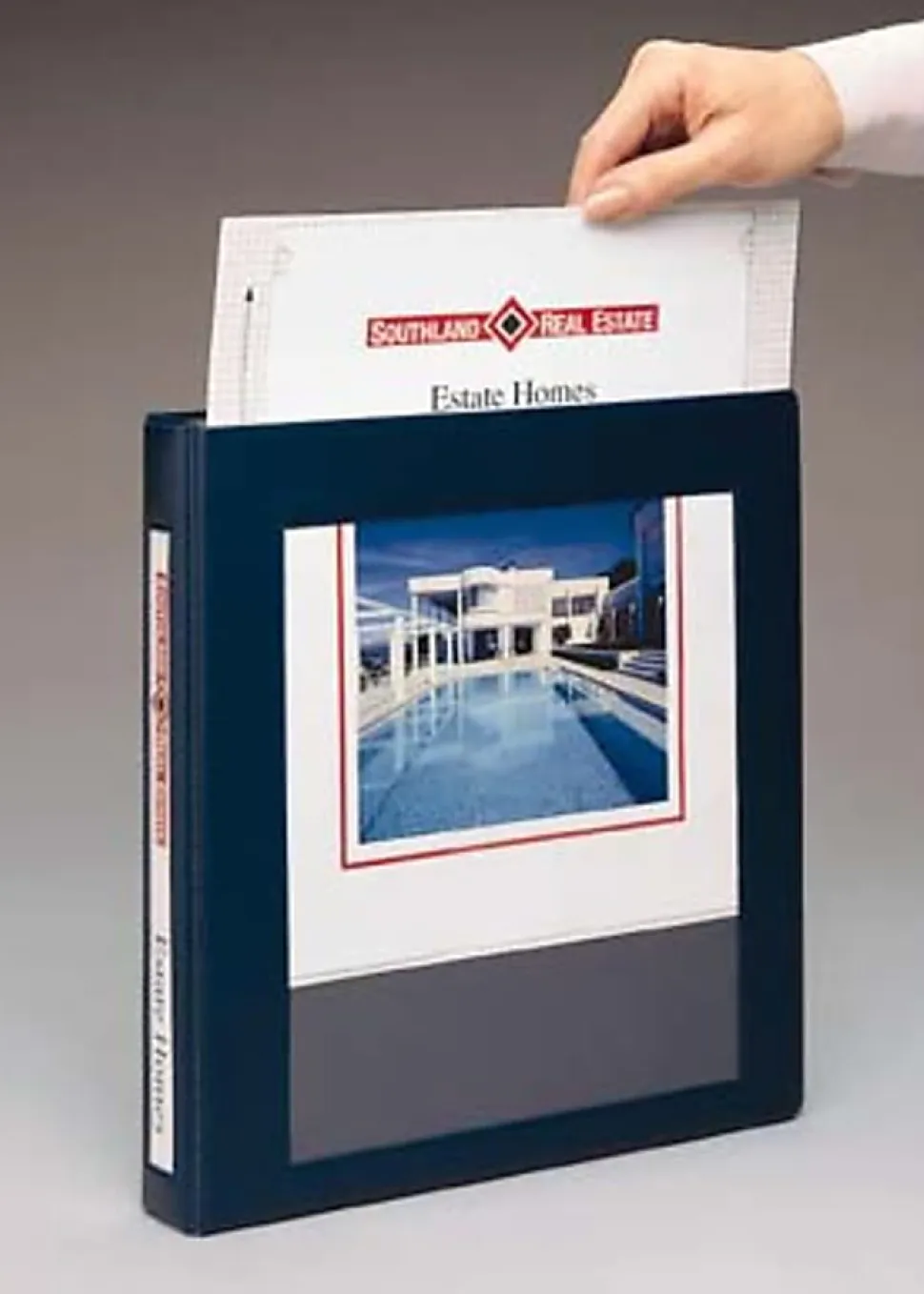 Avery® Heavy-Duty Framed View 3-Ring Binder, 1" One Touch EZD® Rings, White
