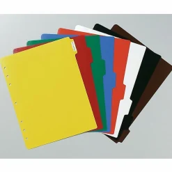 Avery® Heavy-Duty Plastic Dividers, 8-1/2
