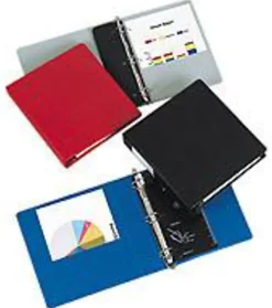 Avery® Heavy-Duty 3-Ring Binder With Locking One-Touch EZD™ Rings, 2" D-Rings, 44% Recycled, Black
