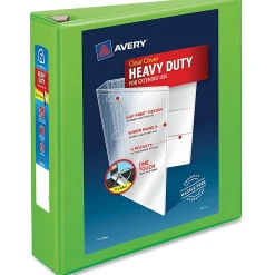Avery® Heavy-Duty View 3-Ring Binder With Locking One-Touch EZD™ Rings, 2