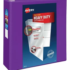Avery® Heavy-Duty View 3-Ring Binder With Locking One-Touch EZD™ Rings, 4