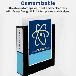 Avery® Heavy-Duty View 3-Ring Binder With Locking One-Touch EZD™ Rings, 4