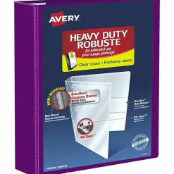 Avery® Heavy-Duty View 3-Ring Binder With Locking One-Touch EZD™ Rings, 3