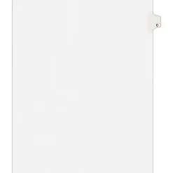 Avery® Individual Legal Dividers Avery® Style, Letter Size, Side Tab C, Pack Of 25
