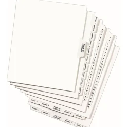 Avery® Individual Legal Dividers Avery® Style, Letter Size, Side Tab #6, Pack Of 25