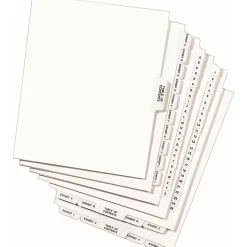 Avery® Individual Legal Dividers Avery® Style, Letter Size, Side Tab B, Pack Of 25