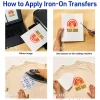 Avery® Inkjet Printer T-Shirt Transfer Paper, 3275, Letter Size (8 1/2" x 11"), Pack Of 12