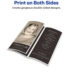 Avery® Inkjet Trifold Matte Brochures, Letter Size (8 1/2